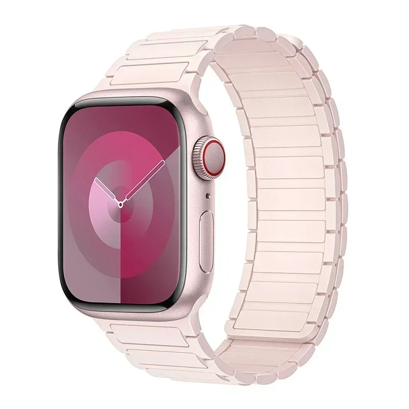 Magnetic Silicon Band for Apple Watch