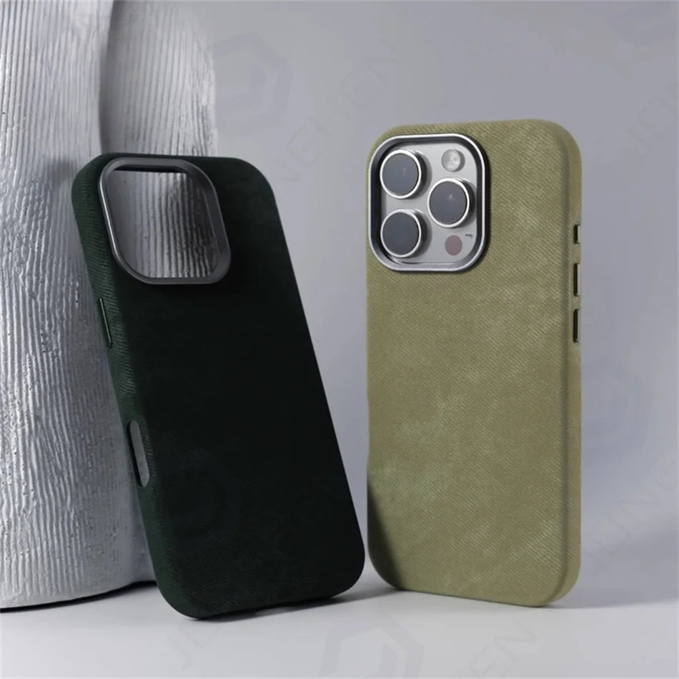 Leather Fiber iPhone Case