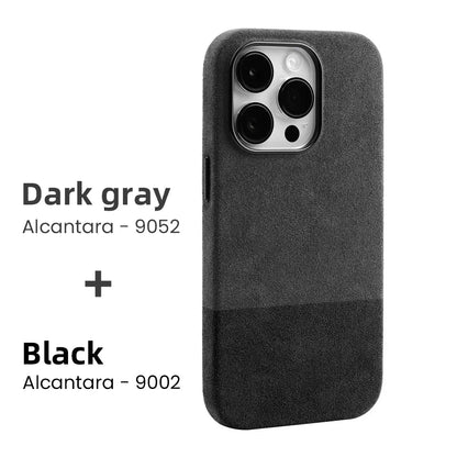 Magnetic ALCANTARA Case for iPhone