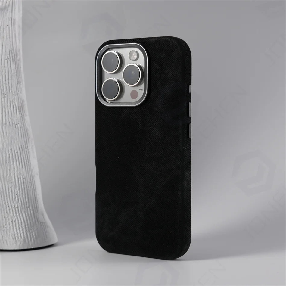 Leather Fiber iPhone Case