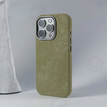 Leather Fiber iPhone Case