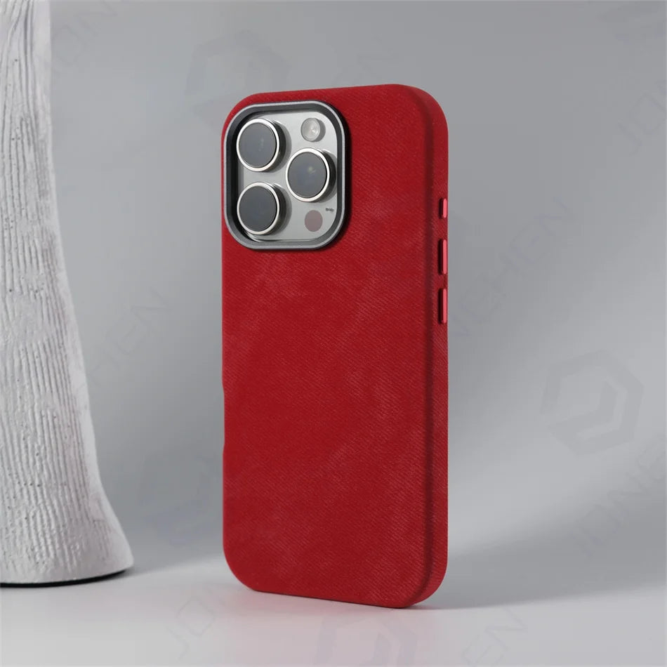 Leather Fiber iPhone Case