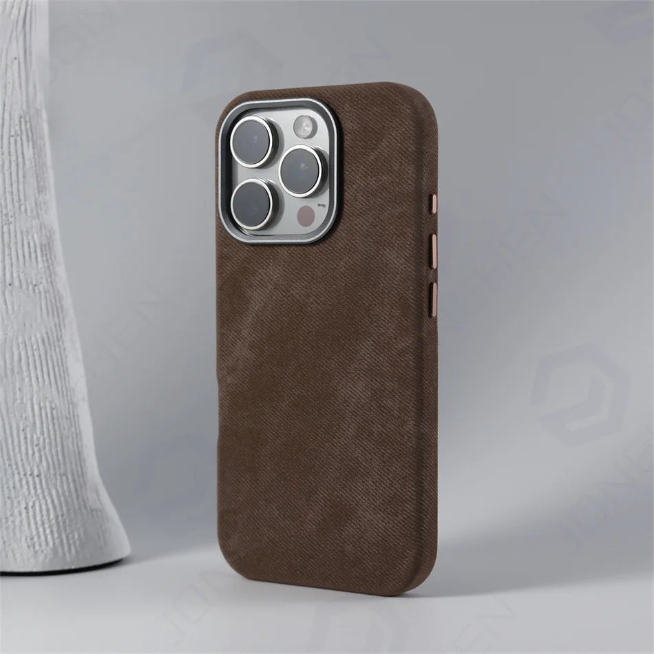 Leather Fiber iPhone Case