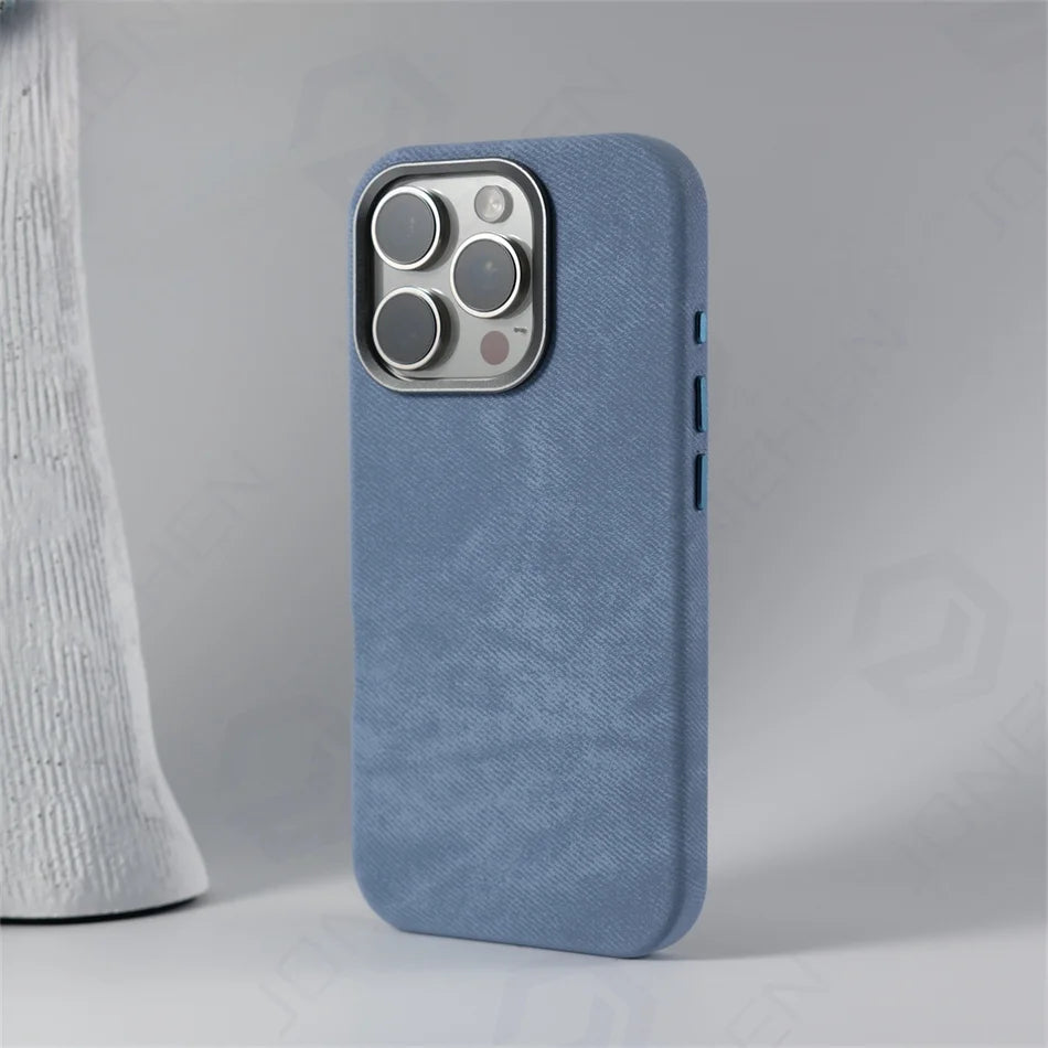 Leather Fiber iPhone Case