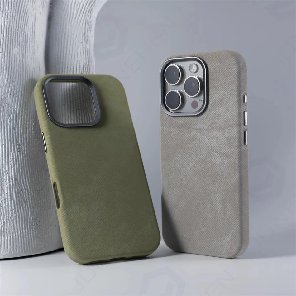 Leather Fiber iPhone Case