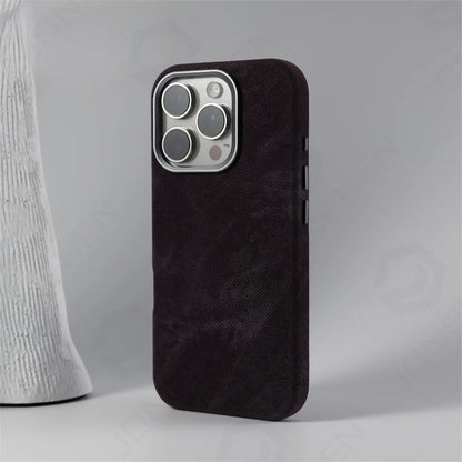 Leather Fiber iPhone Case