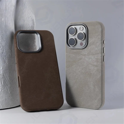 Leather Fiber iPhone Case