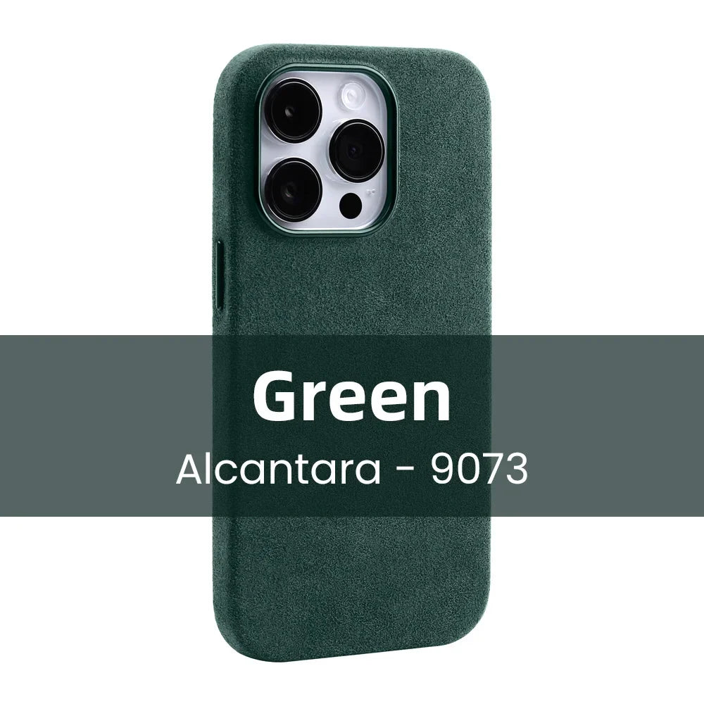 Magnetic ALCANTARA Case for iPhone