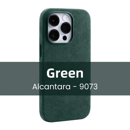 Magnetic ALCANTARA Case for iPhone