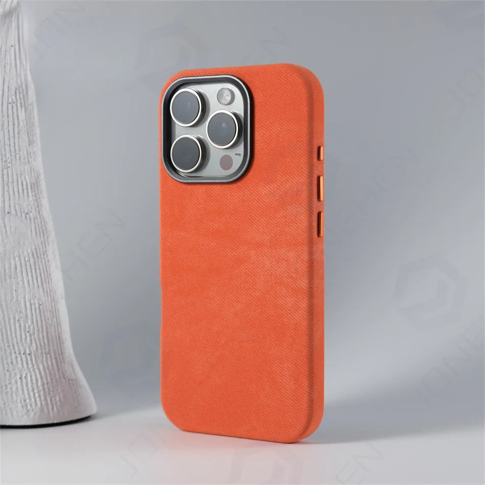 Leather Fiber iPhone Case